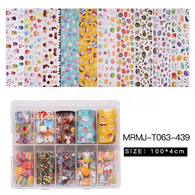 Nail Art Transfer Stickers MRMJ-T063-439-1