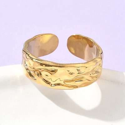 304 Stainless Steel Rings RJEW-D310-01A-G-1