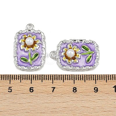 Alloy Enamel Pendants PALLOY-P311-01C-P-1