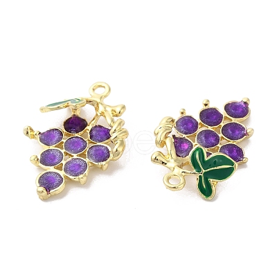 Alloy Enamel Pendants ENAM-D046-23G-01-1