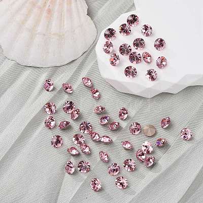 Preciosa&reg MAXIMA Crystal Round Stones Y-PRC-RBSS39-70020-1