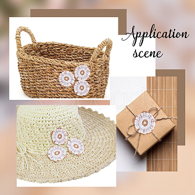 Handmade Linen Ornament Accessories DIY-GF0006-82-1