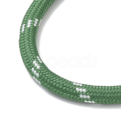 Ployester Core-Wrapped Round Cord Necklace Making KK-CBACFA2-03P-23-1