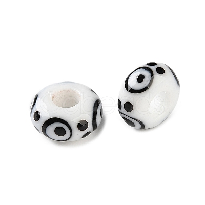 Handmade Lampwork European Beads LA-CBA0C61-01C-1