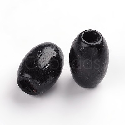 Lead Free Natural Wood Beads W02KR-4-16-1