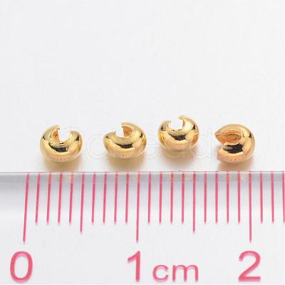 Iron Crimp Beads Covers IFIN-H028-NFG-NF-1