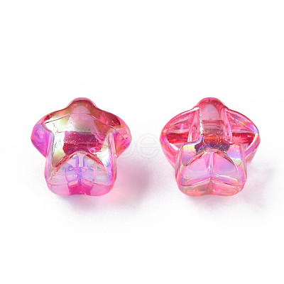 1-Hole Transparent Acrylic Buttons MACR-S373-129-C-1