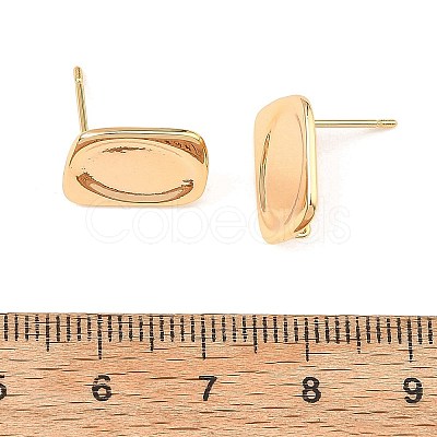 SHEGRACE Brass Stud Earring Findings XGRQ6M683-906G-1