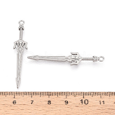 304 Stainless Steel Pendants X-STAS-N114-61P-1