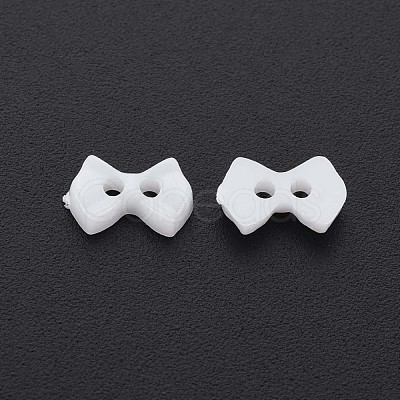 2-Hole Plastic Buttons BUTT-N018-028-10-1