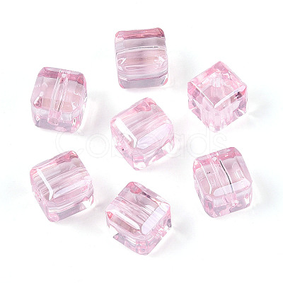 Transparent Acrylic Beads TACR-T028-59A-1