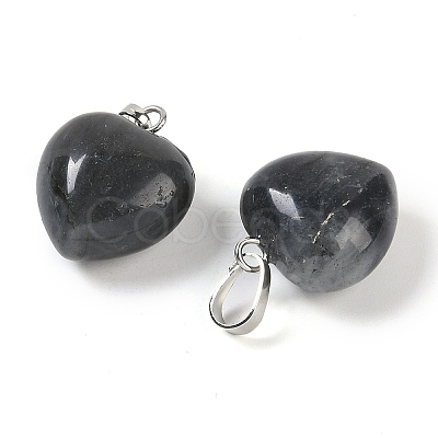 Natural Labradorite Pendants G-J386-H15-P-1