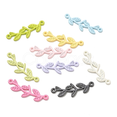 Baking Painted Alloy Connector Charms AL-CBA7C55-11-1
