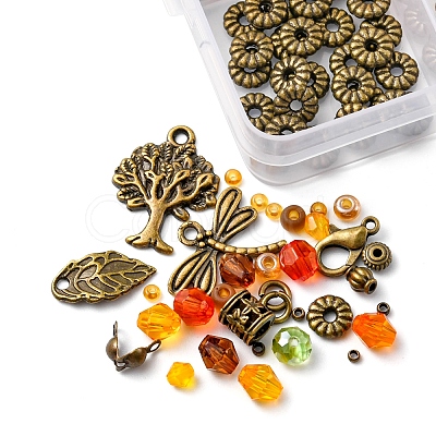DIY Thanksgiving Day Jewelry Making Finding Kit DIY-FS0004-53-1