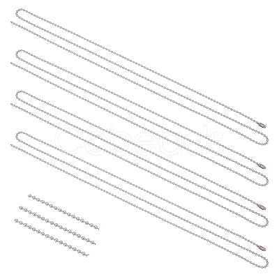 304 Stainless Steel Necklace Making STAS-UN0001-13P-1