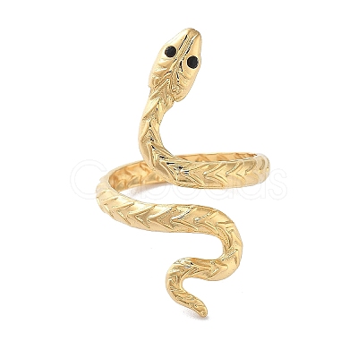 304 Stainless Steel Open Cuff Rings RJEW-M020-03G-02-1