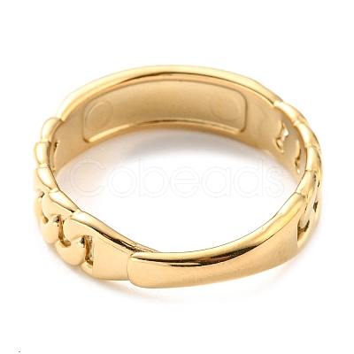 304 Stainless Steel Adjustable Ring for Women RJEW-C016-21G-1