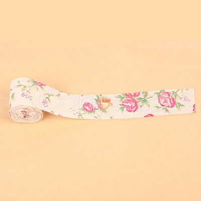 Cotton and Linen Wired Ribbon FABR-PW0001-246C-1