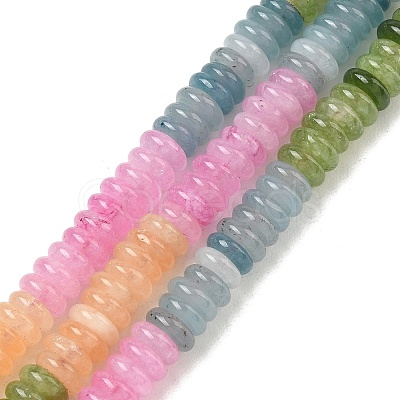 Dyed Natural White Jade Beads Strands GG-CBAC08A-A01-17-1