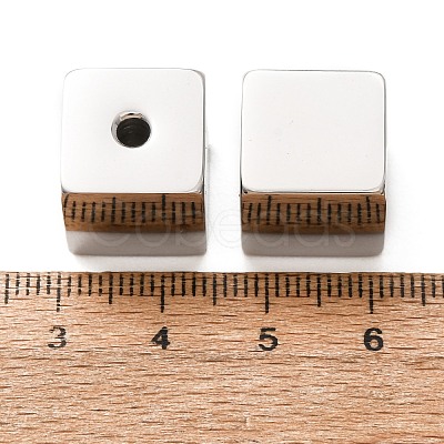 304 Stainless Steel Beads SA-CBAE384-01B-P-1
