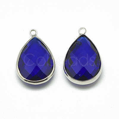 Brass Glass Pendants RGLA-T093-10P-07-1