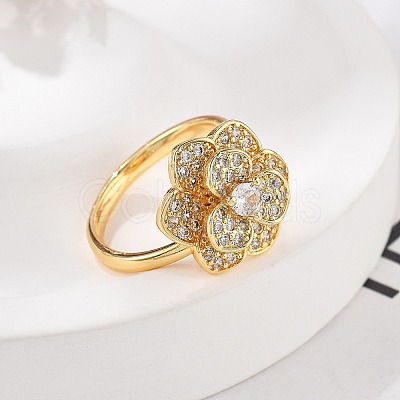 Rotatable Finger Rings for Women RJEW-B115-01G-06-1