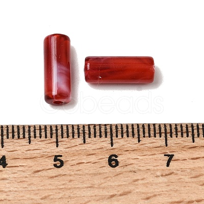 Opaque Acrylic Imitation Gemstone Beads OACR-G061-02B-1