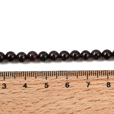 Garnet Round Beads Strands G-O081-03-5mm-1