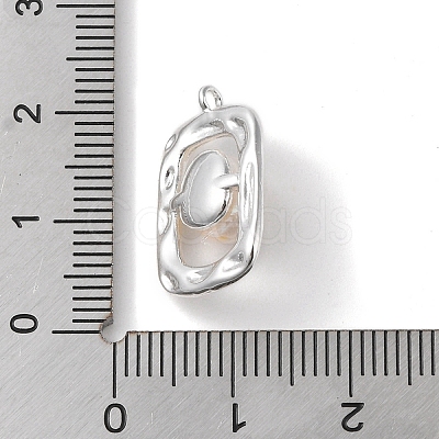 Natural Freshwater Pearl Potato Pendants KK-G491-21S-1