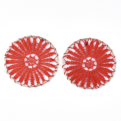 Polyester Woven Big Pendant Decorations FIND-S283-01-M-1
