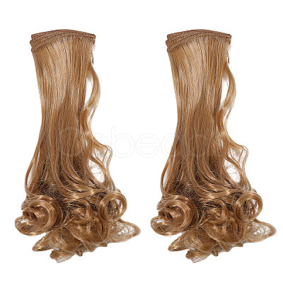 PP Doll Wig Long Curly Hair DIY-WH0591-249B-14-1