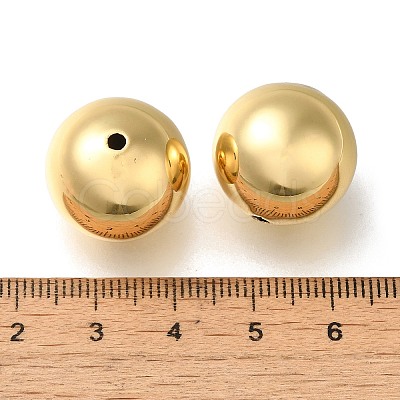 Rack Plating Brass Beads KK-K373-08I-G-1