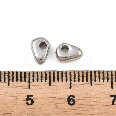 304 Stainless Steel Beads STAS-D394-01F-P-1