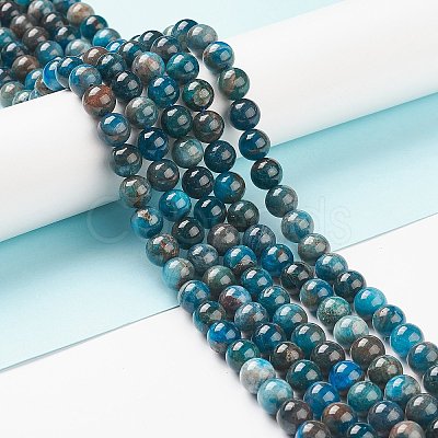 Natural Apatite Beads X-G-E481-05-8mm-01-1