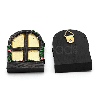 Resin Hanging Display Decorations DJEW-WH0010-89-1