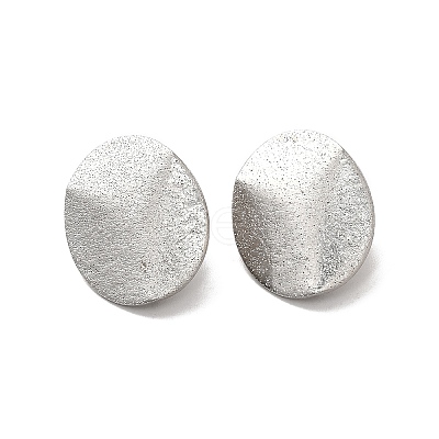 Non-Tarnish 304 Stainless Steel Stud Earrings Findings X-STAS-B041-04P-1