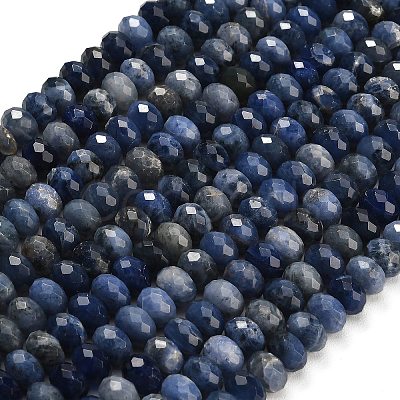 Natural Sodalite Beads Strands G-C280-A01-02-1