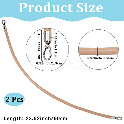 Round PU Imitation Leather Bag Handles FIND-WH20023-029P-04-1