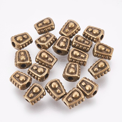 Tibetan Style Alloy Beads X-MLF0332Y-NF-1