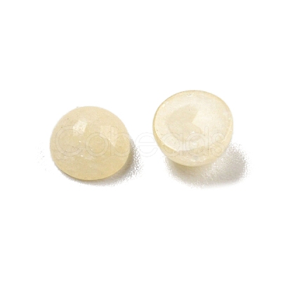 Natural White Jade Dyed Cabochons G-H309-03-24-1