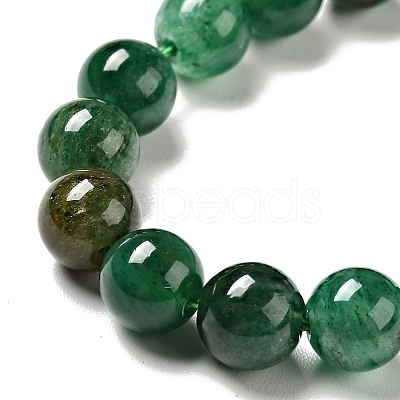 Natural Fuchsite Beads Strands G-SZ0001-29A-1