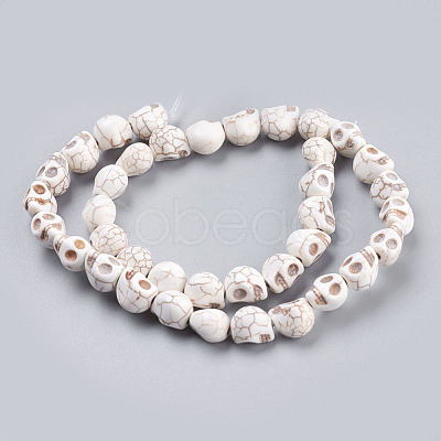 Gemstone Beads Strands TURQ-S105-10x10mm-09-1