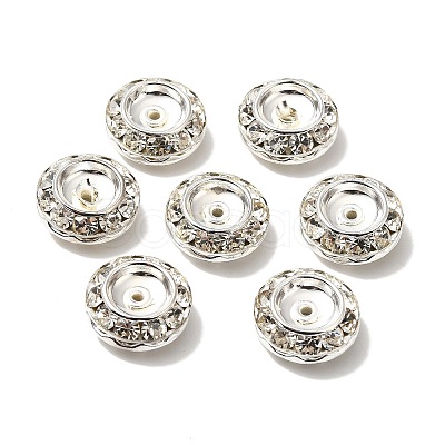 Brass Rhinestone Beads RB-TAC0001-01D-1