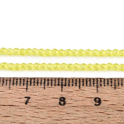 Transparent Glass Beads Strands GLAA-H021-03-23-1