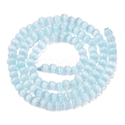 Glass Imitation Cat Eye Beads Strands GLAA-N075-01A-03-1