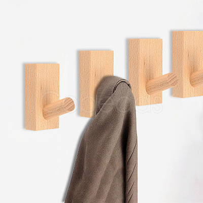 Wood Clothes Hanger Hook AJEW-WH0182-93B-1