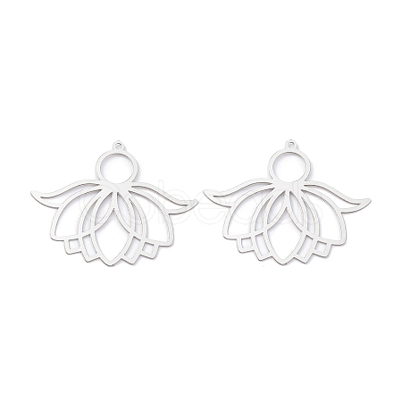Non-Tarnish 201 Stainless Steel Pendants X-STAS-B038-06P-1