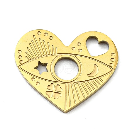 Ion Plating(IP) 316L Surgical Stainless Steel Cabochon Settings For Enamel STAS-D090-09G-1