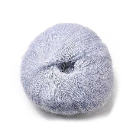 Soft Fuzzy Angora Mohair Wool Yarn PW22070134239-1