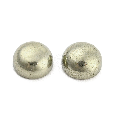 Natural Pyrite Cabochons G-G013-01A-1